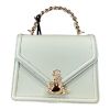 Immagine di L'Atelier du Sac BORSA Gioiello Pochette cn tracolla sera/cerimonia VERDE ANNIE