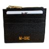 Immagine di MBRC PORTAFOGLI DONNA credit card piatto In pelle 6 FESSURE e zip C629
