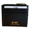 Immagine di MBRC PORTAFOGLI DONNA credit card piatto In pelle 6 FESSURE e zip C629