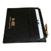 Immagine di MBRC PORTAFOGLI DONNA credit card piatto In pelle 6 FESSURE e zip C629