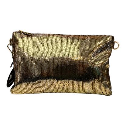 Immagine di MBRC Borsa donna media CLUTCH cn tracolla e maniglia da polso / Made Italy C137