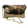 Immagine di MBRC Borsa donna media CLUTCH cn tracolla e maniglia da polso / Made Italy C137