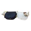 Immagine di M BRC borsa sacca da spalla in pelle 2 tracolle incluse chiusa con pattina C078