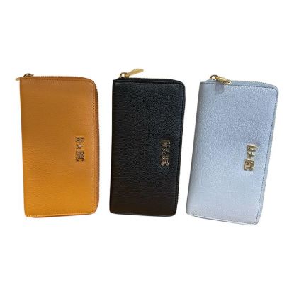 Immagine di MBRC PORTAFOGLI DONNA zip around 3 SCOMPARTI CHIUSO da ZIP 8 CARD C623