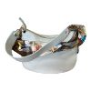 Immagine di MBRC borsa sacca Media da spalla in pelle di vitello 2 tracolle Beige C081