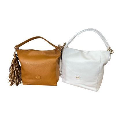 Immagine di M BRC borsa Donna sacca Grande da spalla in pelle di vitello Tracolla fissa C215