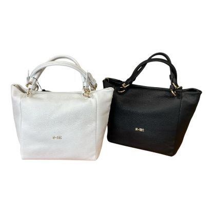 Immagine di M BRC borsa donna Bauletto Medio in pelle da braccio dotato di 2 tracolle C077