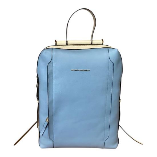 Immagine di PIQUADRO BORSA DONNA ZAINO PROFESSIONALE in PELLE pc 14" CA4576W92