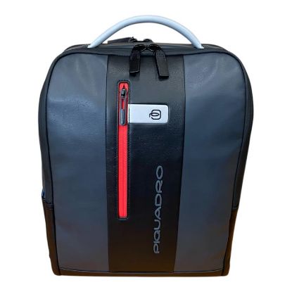 Immagine di PIQUADRO ZAINO professionale Medio in PELLE porta pc 15,6" + ipad Grigio CA4818UB00
