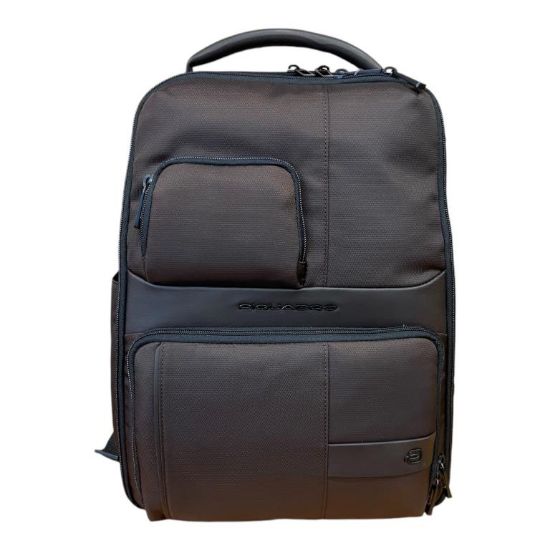 Immagine di PIQUADRO ZAINO Medio Piccolo TESSUTO E PELLE tasca pc 14" + ipad NEW CA6238W129