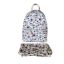 Immagine di PASH BAG Borsa donna ZAINO da spalla CHIUSO con ZIP sciarpa inclusa FIORI ERIC