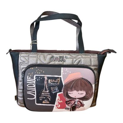 Immagine di ANEKKE Borsa Donna Shopper Media da braccio con tracolla applicabile 41801065