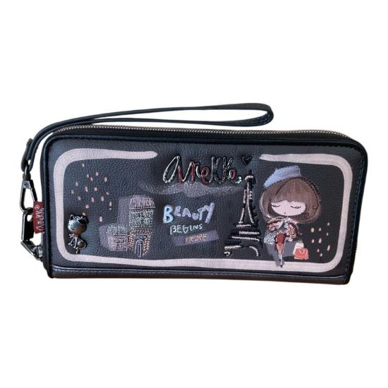 Immagine di ANEKKE PORTAFOGLI DONNA con 4 DIVISORI CHIUSO DA ZIP 8 CREDIT card 41809908