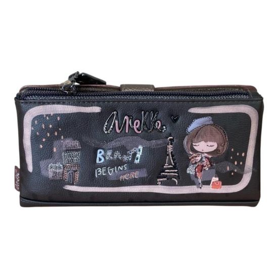 Immagine di ANEKKE PORTAFOGLI DONNA Grande Morbido con DIVISORI 17 CREDIT card 41809906