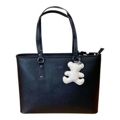 Visualizza i dettagli per PASH BAG Borsa donna shopper Grande da spalla chiusa con zip JANINE Immagine di PASH BAG Borsa donna shopper Grande da spalla chiusa con zip JANINE