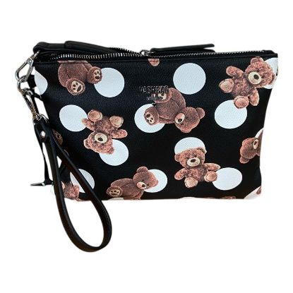 Visualizza i dettagli per PASH BAG BORSA DONNA CLUTCH POCHETTE PIATTA DA POLSO CON TRACOLLA ORSO SOPHIE Immagine di PASH BAG BORSA DONNA CLUTCH POCHETTE PIATTA DA POLSO CON TRACOLLA ORSO SOPHIE