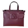 Immagine di ARMANI AX borsa donna shopping MEDIO GRANDE da Braccio cn tracolla VINO 942689