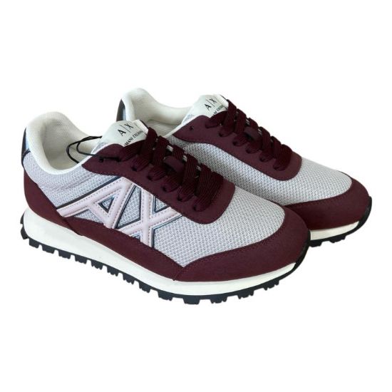 Immagine di ARMANI EXCHANGE SCARPE donna Sneaker Bassa Low Cut Multi/Bordeaux XW2150