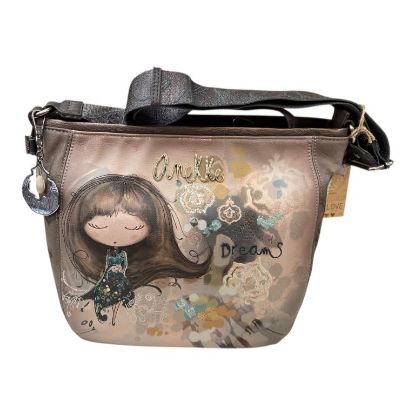 Immagine di ANEKKE Borsa Donna Sacca Hobo Media da spalla con tracolla regolabile 41703517