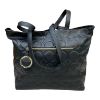 Immagine di MBRC Shopper da spalla in pelle di vitello / tasche esterne / Made in Italy G374