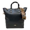 Immagine di MBRC borsa donna shopper PELLE Grande da braccio con tracolla / Made Italy G194