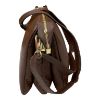 Immagine di MBRC Borsa donna tracollina IN PELLE / da spalla con 3 divisori interni G161