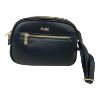 Immagine di MBRC Borsa donna Piccola tracollina da spalla 3 divisori / pelle Made Italy G118