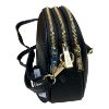 Immagine di MBRC Borsa donna Piccola tracollina da spalla 3 divisori / pelle Made Italy G118