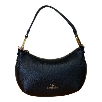 Immagine di BRACCIALINI Sacca mezza luna Piccola da spalla con tracolla e pochette B18532