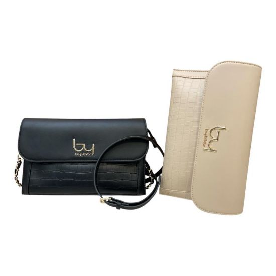 Immagine di BYBLOS BORSA DA SPALLA CHIUSA DA PATTA Tracolla lunga regolabile 47B06