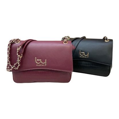 Immagine di BYBLOS BORSA DA SPALLA CHIUSA DA PATTA Tracolla scorrevole regol divisori 47B03