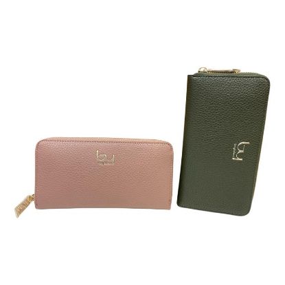 Immagine di BYBLOS PORTAFOGLI DONNA CON  4 divisori CHIUSO da ZIP 14 CREDIT CARD 33B155