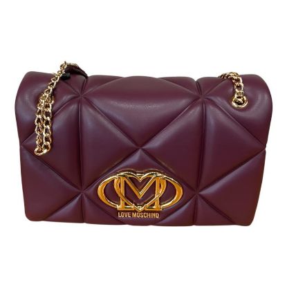 Immagine di LOVE MOSCHINO BORSA DA SPALLA CHIUSA con PATTA Tracolla scorrevole regol JC4041