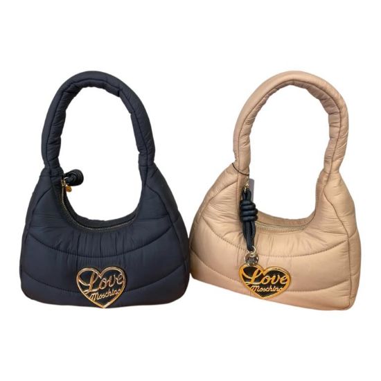 Immagine di LOVE MOSCHINO Sacca Media da SPALLA Ecopelle e Piumino JC4349