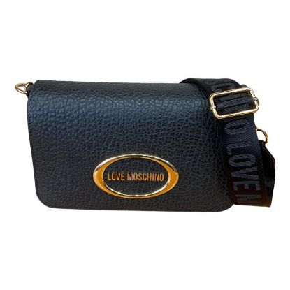 Immagine di LOVE MOSCHINO Sacca con tracolla regolabil e divisorio interno VERA PELLE JC4339