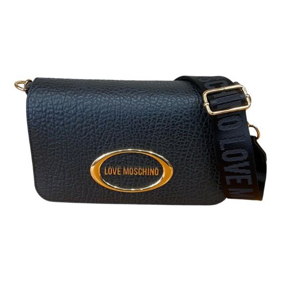 Immagine di LOVE MOSCHINO Sacca con tracolla regolabil e divisorio interno VERA PELLE JC4339