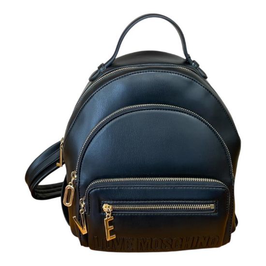 Immagine di LOVE MOSCHINO BORSA ZAINO Medio DA SPALLA chiuso da zip Made With love JC4344