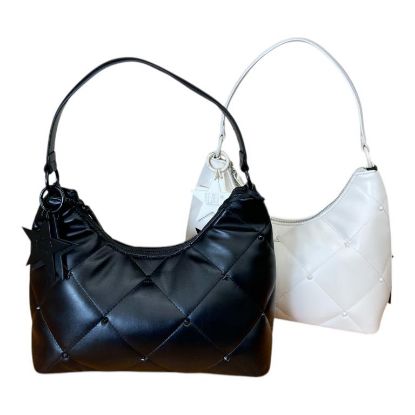 Immagine di Atelier du Sac BORSA Sacca Media da spalla REBEL applicaz Stelle e borchie MIRNA