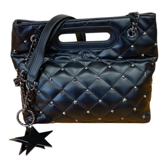 Immagine di L'Atelier du Sac BORSA Shopper Media REBEL applicaz Stelle e borchie QUINN