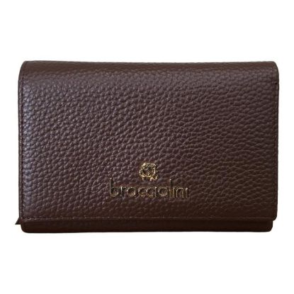 Immagine di BRACCIALINI PORTAFOGLI MEDIO IN PELLE di vitello 7 CARD+SPICCI colors B16702BA