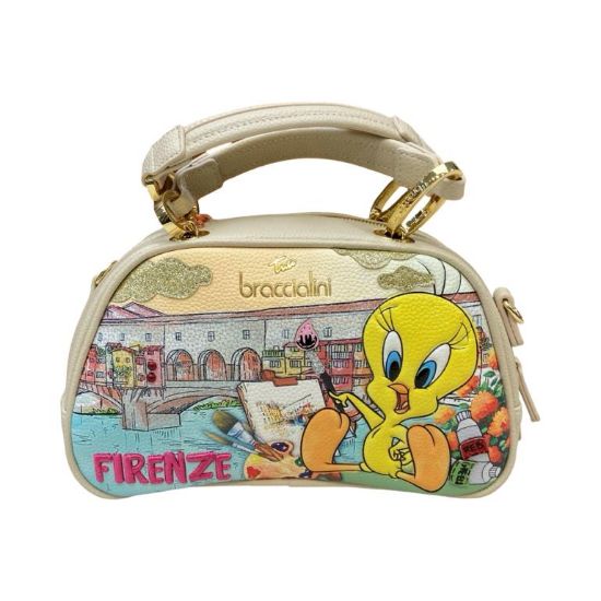 Immagine di BRACCIALINI Looney Tunes Borsa Shopper Bauletto da braccio con tracolla LT253
