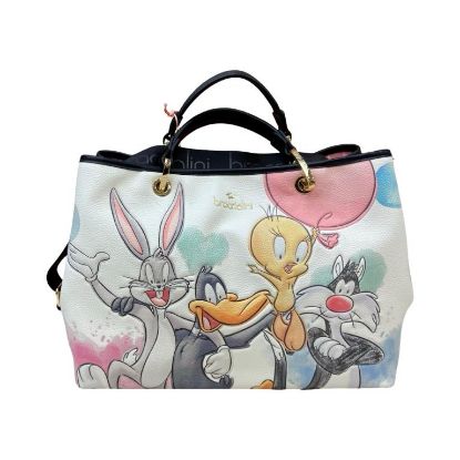 Immagine di BRACCIALINI Borsa BETH M Looney Tunes Shopper da braccio con tracolla LT282