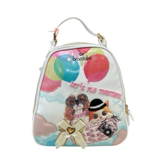 Immagine di BRACCIALINI Borsa Donna Zaino Medio da spalla Cane e Gatto B18802