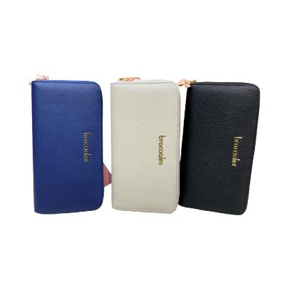 Immagine di BRACCIALINI PORTAFOGLI DONNA A 3 divisori CHIUSO da ZIP 14 CREDIT CARD B18700BA