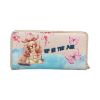 Immagine di BRACCIALINI PORTAFOGLI DONNA A 2 SCOMPARTI ZIP arou 12 CARD Cani gatti B18803AL