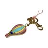 Immagine di BRACCIALINI PORTACHIAVI ANELLO In metallo con 1 CIONDOLO MONGOLFIERA AB0457 KR1
