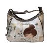 Immagine di ANEKKE Borsa Donna Sacca Hobo Media da spalla con tracolla regolabile 42803002