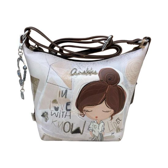 Immagine di ANEKKE Borsa Donna Sacca Hobo Piccola da spalla con tracolla regolabile 42803552