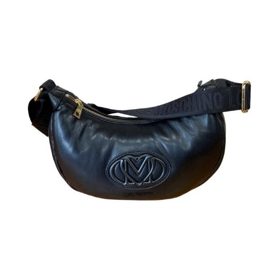 Immagine di LOVE MOSCHINO Sacca mezza luna hobo Media da SPALLA tracolla allungabile JC4339