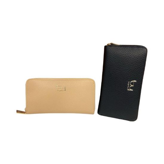 Immagine di BYBLOS PORTAFOGLI DONNA CON 4 divisori CHIUSO da ZIP 14 CREDIT CARD 98B155